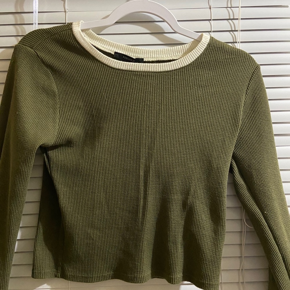 Forever 21 waffle shirt